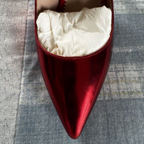 Giuseppe Zanotti Red Patent Pointed Toe Pumps Women's Heels Sz 36 - Picture 16 of 16